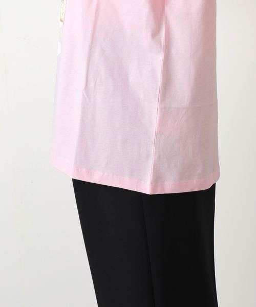 EDIT. FOR LULU(エディットフォールル)の「【GANNI/ガニー】Basic cotton Jersey T-shirt(Tシャツ/カットソー・レディース・ピンク・FREE)」の12枚目の写真