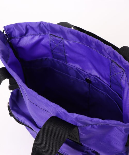 Drifter(ドリフター)の「HANDLE POCKET TOTE/ハンドルポケットトート(ショルダーバッグ・レディース・パープル/ブラック/ピーコックグリーン系/ブラック系その他・FREE)」の21枚目の写真