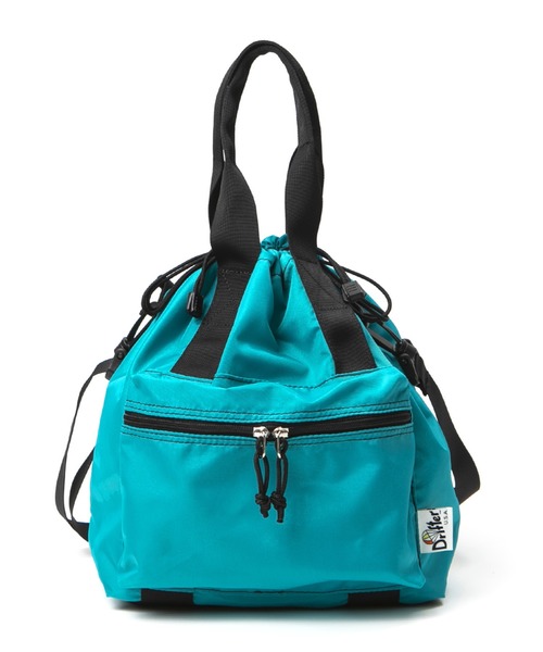 Drifter(ドリフター)の「HANDLE POCKET TOTE/ハンドルポケットトート(ショルダーバッグ・レディース・パープル/ブラック/ピーコックグリーン系/ブラック系その他・FREE)」の3枚目の写真