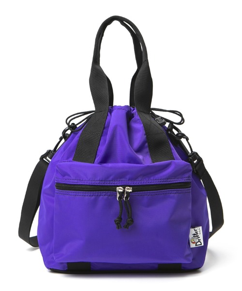 Drifter(ドリフター)の「HANDLE POCKET TOTE/ハンドルポケットトート(ショルダーバッグ・レディース・パープル/ブラック/ピーコックグリーン系/ブラック系その他・FREE)」の15枚目の写真