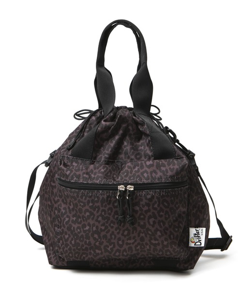 Drifter(ドリフター)の「HANDLE POCKET TOTE/ハンドルポケットトート(ショルダーバッグ・レディース・パープル/ブラック/ピーコックグリーン系/ブラック系その他・FREE)」の5枚目の写真