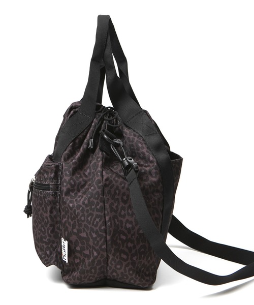 Drifter(ドリフター)の「HANDLE POCKET TOTE/ハンドルポケットトート(ショルダーバッグ・レディース・パープル/ブラック/ピーコックグリーン系/ブラック系その他・FREE)」の8枚目の写真