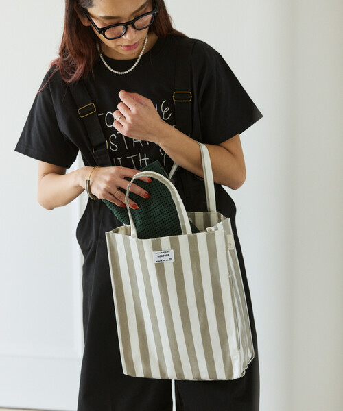FREAK'S STORE(フリークスストア)の「ROOTOTE/ルートート EUアーキャトル ラミネートW トートバッグ(トートバッグ・メンズ・ブルーグリーン/サックスブルー/イエロー/グレー・ONE SIZE)」の2枚目の写真