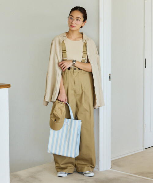 FREAK'S STORE(フリークスストア)の「ROOTOTE/ルートート EUアーキャトル ラミネートW トートバッグ(トートバッグ・メンズ・ブルーグリーン/サックスブルー/イエロー/グレー・ONE SIZE)」の14枚目の写真