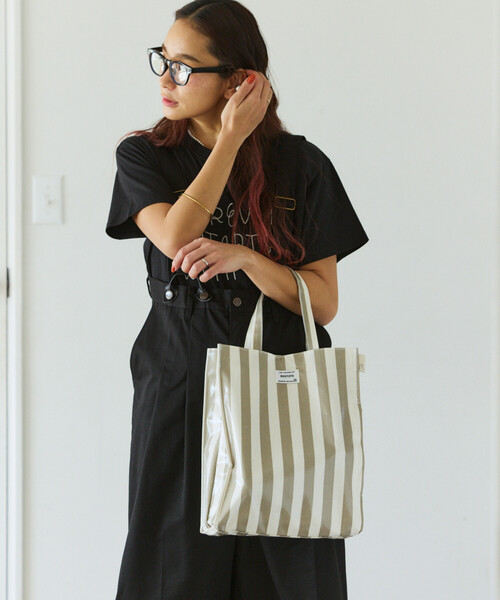 FREAK'S STORE(フリークスストア)の「ROOTOTE/ルートート EUアーキャトル ラミネートW トートバッグ(トートバッグ・メンズ・ブルーグリーン/サックスブルー/イエロー/グレー・ONE SIZE)」の20枚目の写真