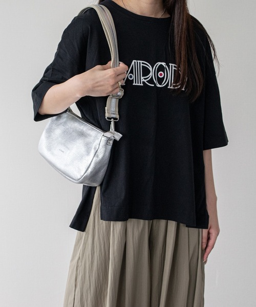 RIPANI(リパーニ)の「【RIPANI】スポーティベルトシルバーショルダーバッグ(Q66412)(ショルダーバッグ・レディース・シルバー・ALL)」の7枚目の写真