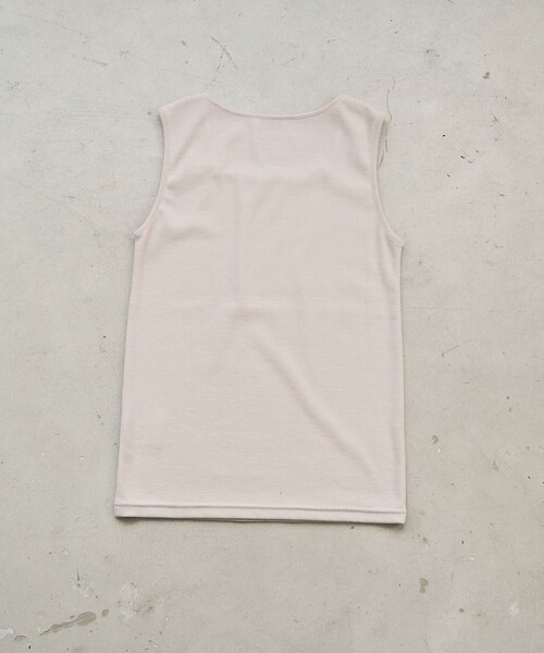 coen（コーエン）の「リブスクエアネックタンクトップ（タンクトップ・レディース・ブラック/ベージュ/オフホワイト/レッド・L/M）」の17枚目の写真