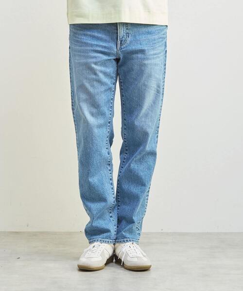 MEN'S MELROSE（メンズメルローズ）の「《別注》【RED CARD TOKYO/レッドカードトーキョー】BASS（デニムパンツ・メンズ・サックスブルー/インディゴブルー・2/3/4）」の20枚目の写真