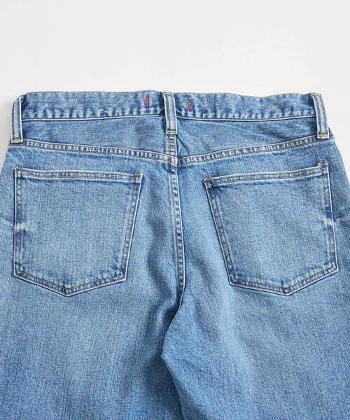 MEN'S MELROSE（メンズメルローズ）の「《別注》【RED CARD TOKYO/レッドカードトーキョー】BASS（デニムパンツ・メンズ・サックスブルー/インディゴブルー・2/3/4）」の15枚目の写真