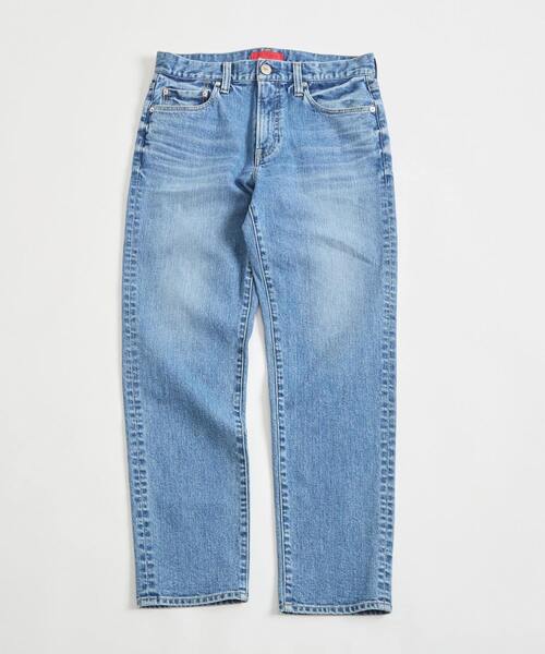MEN'S MELROSE（メンズメルローズ）の「《別注》【RED CARD TOKYO/レッドカードトーキョー】BASS（デニムパンツ・メンズ・サックスブルー/インディゴブルー・2/3/4）」の13枚目の写真