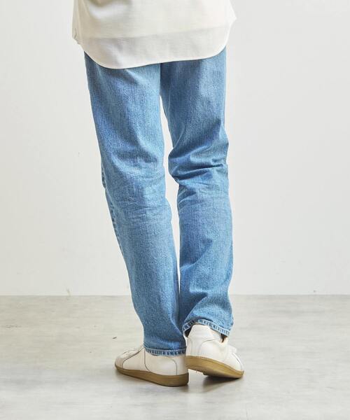 MEN'S MELROSE（メンズメルローズ）の「《別注》【RED CARD TOKYO/レッドカードトーキョー】BASS（デニムパンツ・メンズ・サックスブルー/インディゴブルー・2/3/4）」の7枚目の写真