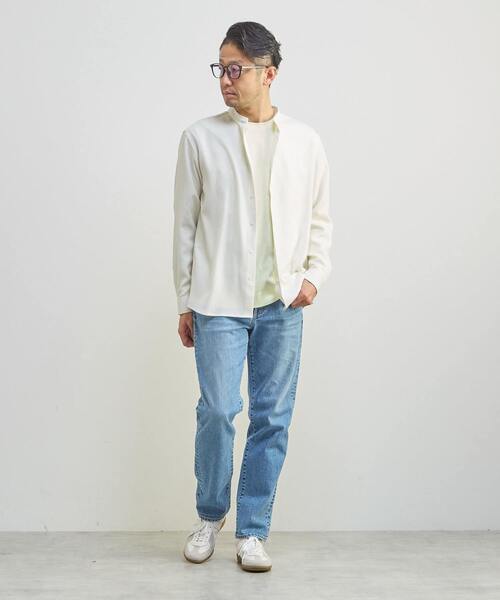 MEN'S MELROSE（メンズメルローズ）の「《別注》【RED CARD TOKYO/レッドカードトーキョー】BASS（デニムパンツ・メンズ・サックスブルー/インディゴブルー・2/3/4）」の6枚目の写真