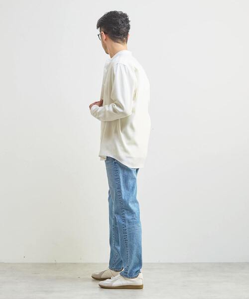 MEN'S MELROSE（メンズメルローズ）の「《別注》【RED CARD TOKYO/レッドカードトーキョー】BASS（デニムパンツ・メンズ・サックスブルー/インディゴブルー・2/3/4）」の5枚目の写真