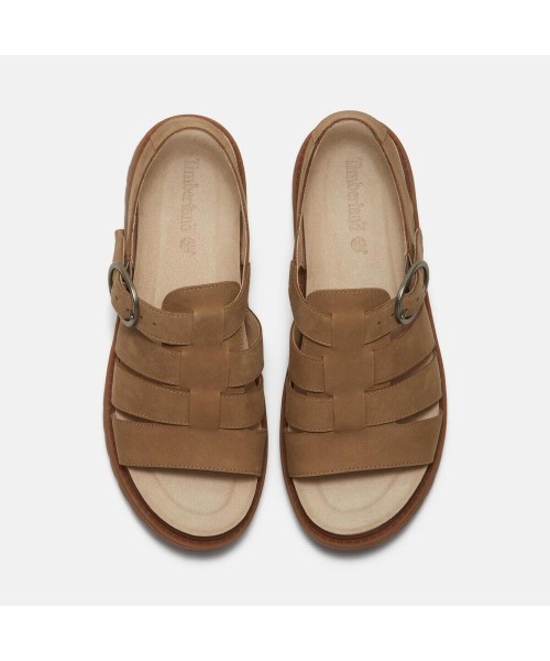 Timberland(ティンバーランド)の「クレアモント ウェイ フィッシャーマン サンダル レディース(サンダル・レディース・ベージュ・23.5cm/23.0cm/22.5cm/24.0cm)」の2枚目の写真