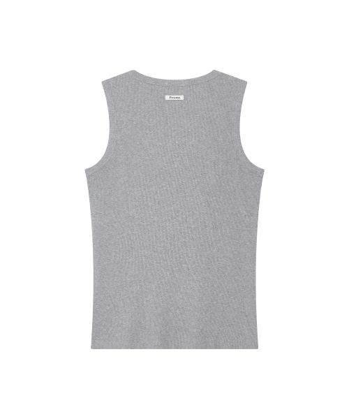 PROCESS(プロセス)の「Basic Logo Sleeveless - Melange Grey(Tシャツ/カットソー・メンズ・その他・FREE)」の3枚目の写真
