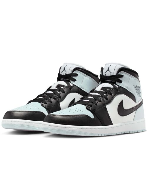 JORDAN BRAND（ジョーダンブランド）の「エア ジョーダン 1 MID メンズシューズ / Air Jordan 1 Mid Men's Shoes DQ8426-002 Black（スニーカー・メンズ・ブラック・26/25.5/25/30/29.5/29/28.5/28/27.5/27/26.5）」の7枚目の写真