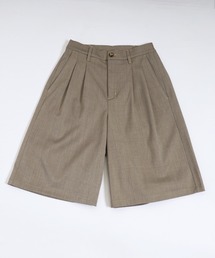 DOUBLE NAME | 配色ステッチタックバミューダパンツ(その他パンツ)