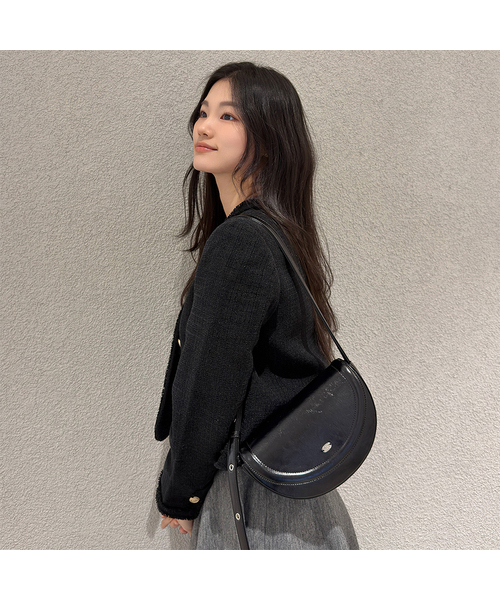 MCLANEE(マックラニー)の「ベーンズモールショルダー&クロスバッグ(メッセンジャーバッグ・レディース・ダークブラウン/ブラック/オレンジ/アイボリー・ONE SIZE)」の1枚目の写真