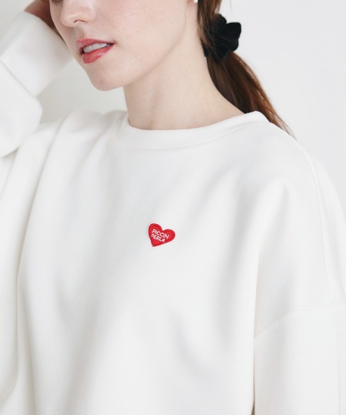 PICCIN PERLA（ピッチンペルラ）の「裾バルーンプルオーバー（Tシャツ/カットソー・レディース・オフホワイト/ブラック・M）」の19枚目の写真