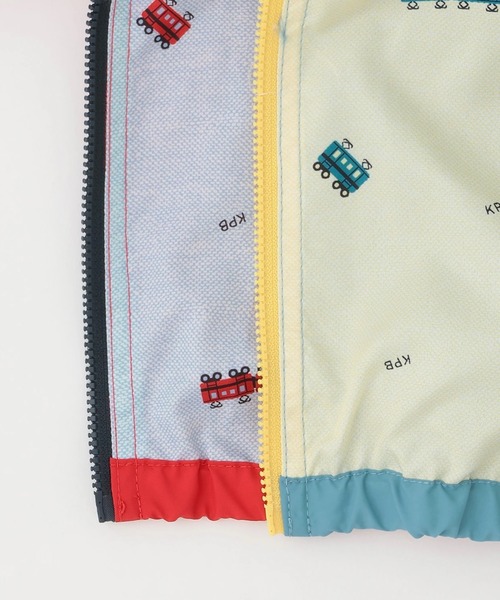 KP BOY（ケーピーボーイ）の「タフタ ウィンドブレーカー（その他アウター・キッズ・スカイブルー/レッド・90cm/100cm/110cm/120cm/130cm）」の10枚目の写真