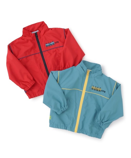 KP BOY（ケーピーボーイ）の「タフタ ウィンドブレーカー（その他アウター・キッズ・スカイブルー/レッド・90cm/100cm/110cm/120cm/130cm）」の12枚目の写真