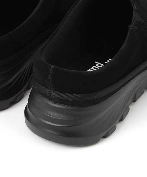 niko and...（ニコアンド）の「オリジナルテープ切り替えサボ（その他シューズ・レディース・ブラック/ベージュ・MEDIUM/LARGE）」の5枚目の写真