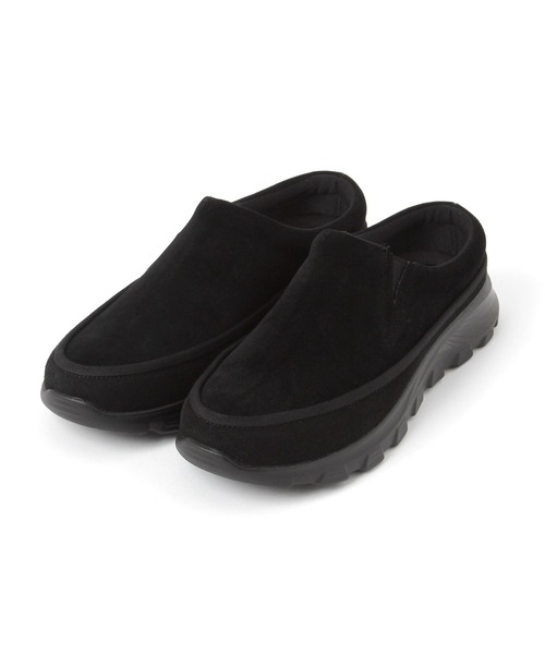 niko and...(ニコアンド)の「《抗菌消臭》テープ切り替えサボ(その他シューズ・レディース・ブラック/ベージュ・MEDIUM/LARGE)」の21枚目の写真