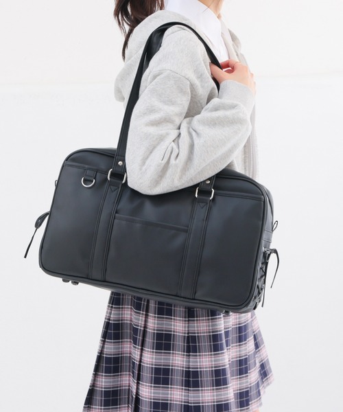 リボン付スクールバッグ（トートバッグ）｜Honeys（ハニーズ）の