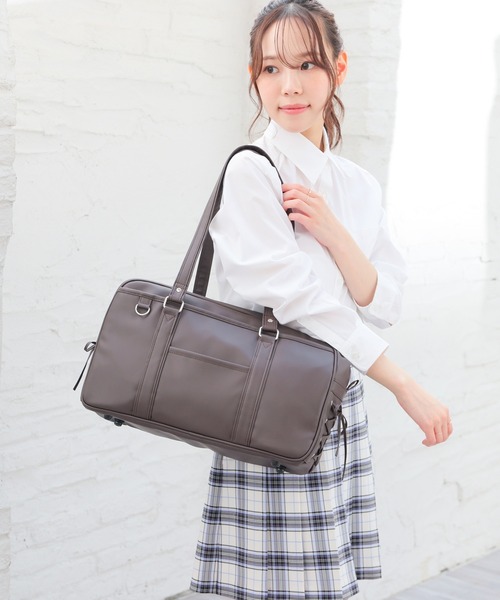 リボン付スクールバッグ（トートバッグ）｜Honeys（ハニーズ）の