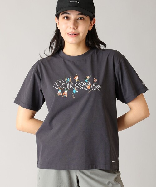 【美品】コロンビア　サラサラ速乾 Tシャツ 160 5着セット 速乾 UVカット Columbia／ウィメンズ ティーティージービー ショート