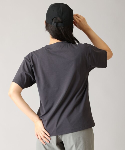 Columbia(コロンビア)の「速乾 UVカット Columbia/ウィメンズ ティーティージービー ショートスリーブTシャツ/コロンビア(Tシャツ/カットソー・レディース・イエロー/ホワイト/ブラック・L/XL/S/M)」の4枚目の写真