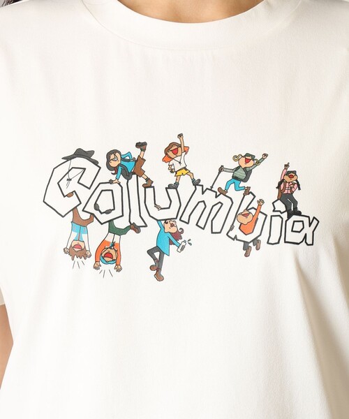 Columbia(コロンビア)の「速乾 UVカット Columbia/ウィメンズ ティーティージービー ショートスリーブTシャツ/コロンビア(Tシャツ/カットソー・レディース・イエロー/ホワイト/ブラック・L/XL/S/M)」の9枚目の写真