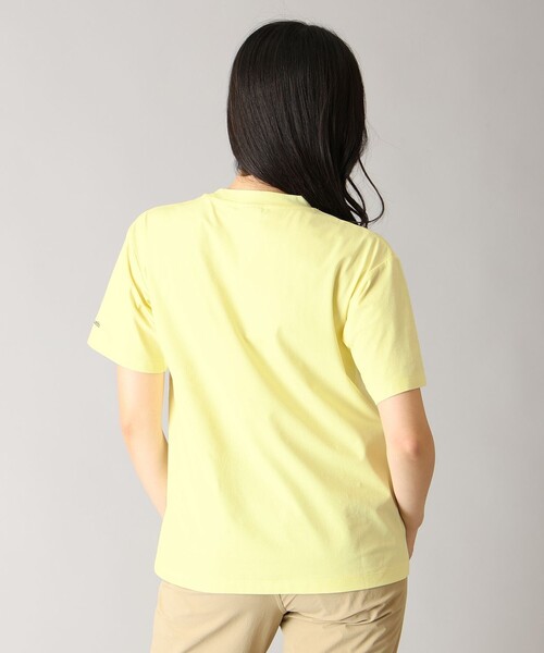 Columbia(コロンビア)の「速乾 UVカット Columbia/ウィメンズ ティーティージービー ショートスリーブTシャツ/コロンビア(Tシャツ/カットソー・レディース・イエロー/ホワイト/ブラック・L/XL/S/M)」の10枚目の写真