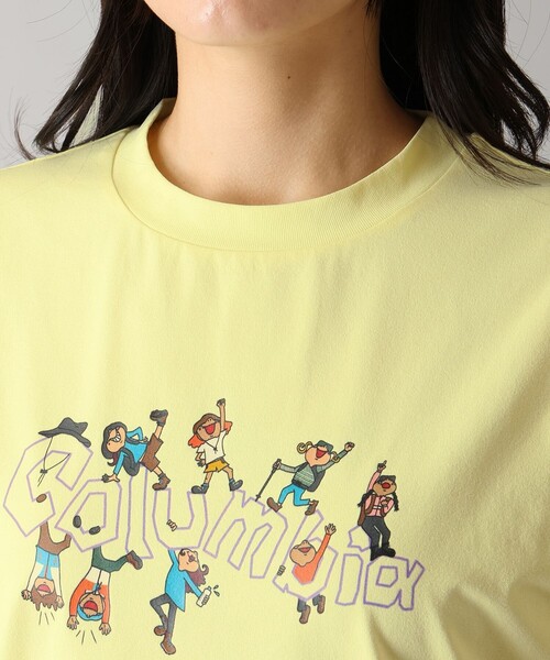 Columbia(コロンビア)の「速乾 UVカット Columbia/ウィメンズ ティーティージービー ショートスリーブTシャツ/コロンビア(Tシャツ/カットソー・レディース・イエロー/ホワイト/ブラック・L/XL/S/M)」の13枚目の写真