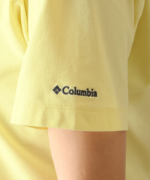 Columbia(コロンビア)の「速乾 UVカット Columbia/ウィメンズ ティーティージービー ショートスリーブTシャツ/コロンビア(Tシャツ/カットソー・レディース・イエロー/ホワイト/ブラック・L/XL/S/M)」の14枚目の写真