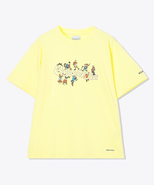 Columbia(コロンビア)の「速乾 UVカット Columbia/ウィメンズ ティーティージービー ショートスリーブTシャツ/コロンビア(Tシャツ/カットソー・レディース・イエロー/ホワイト/ブラック・L/XL/S/M)」の17枚目の写真
