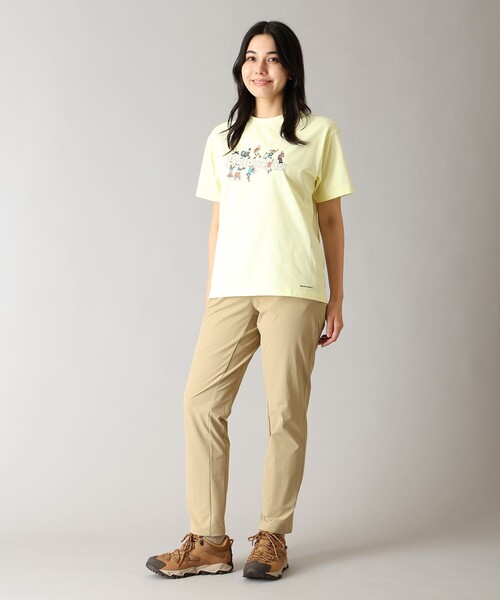 Columbia(コロンビア)の「速乾 UVカット Columbia/ウィメンズ ティーティージービー ショートスリーブTシャツ/コロンビア(Tシャツ/カットソー・レディース・イエロー/ホワイト/ブラック・L/XL/S/M)」の19枚目の写真