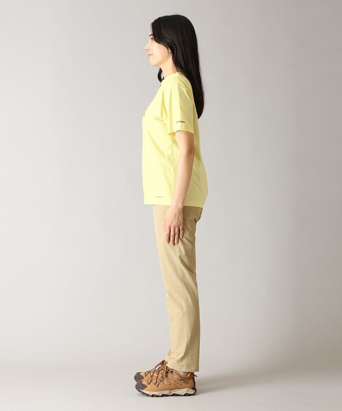 Columbia(コロンビア)の「速乾 UVカット Columbia/ウィメンズ ティーティージービー ショートスリーブTシャツ/コロンビア(Tシャツ/カットソー・レディース・イエロー/ホワイト/ブラック・L/XL/S/M)」の20枚目の写真