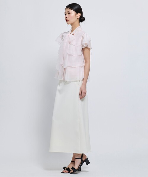 TOCCA(トッカ)の「SOUFFLE PETAL ブラウス(シャツ/ブラウス・レディース・ピンク系/ホワイト系・0/4)」の10枚目の写真