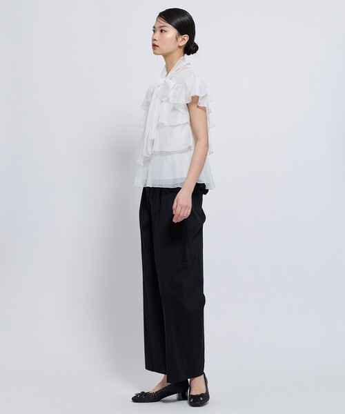 TOCCA(トッカ)の「SOUFFLE PETAL ブラウス(シャツ/ブラウス・レディース・ピンク系/ホワイト系・0/4)」の14枚目の写真
