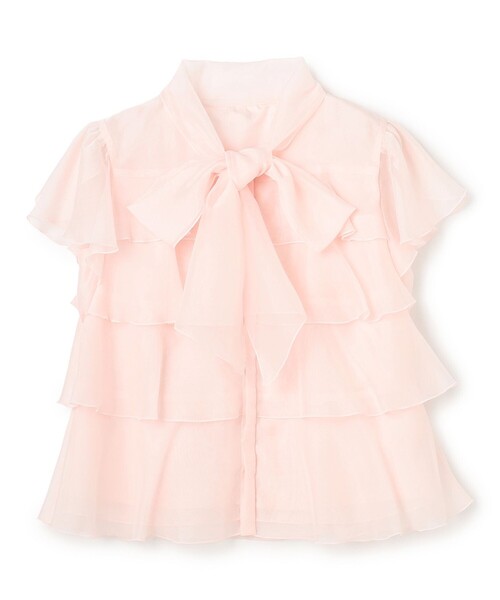 TOCCA(トッカ)の「SOUFFLE PETAL ブラウス(シャツ/ブラウス・レディース・ピンク系/ホワイト系・0/4)」の17枚目の写真