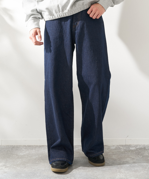 B.C STOCK（ベーセーストック）の「12.5 oz デニム J/W 5PKT（その他パンツ・メンズ・ネイビー/ダークブルー/ブラック・MEDIUM/X-LARGE/LARGE）」の3枚目の写真