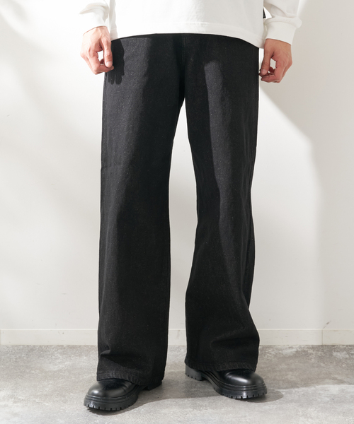 B.C STOCK（ベーセーストック）の「12.5 oz デニム J/W 5PKT（その他パンツ・メンズ・ネイビー/ダークブルー/ブラック・MEDIUM/X-LARGE/LARGE）」の5枚目の写真