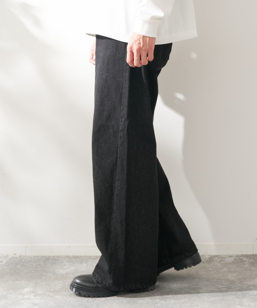 B.C STOCK（ベーセーストック）の「12.5 oz デニム J/W 5PKT（その他パンツ・メンズ・ネイビー/ダークブルー/ブラック・MEDIUM/X-LARGE/LARGE）」の6枚目の写真