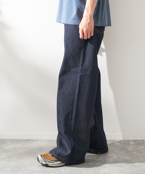B.C STOCK（ベーセーストック）の「12.5 oz デニム J/W 5PKT（その他パンツ・メンズ・ネイビー/ダークブルー/ブラック・MEDIUM/X-LARGE/LARGE）」の10枚目の写真