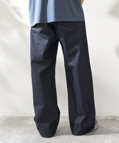 B.C STOCK（ベーセーストック）の「12.5 oz デニム J/W 5PKT（その他パンツ・メンズ・ネイビー/ダークブルー/ブラック・MEDIUM/X-LARGE/LARGE）」の11枚目の写真