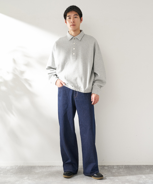 B.C STOCK（ベーセーストック）の「12.5 oz デニム J/W 5PKT（その他パンツ・メンズ・ネイビー/ダークブルー/ブラック・MEDIUM/X-LARGE/LARGE）」の12枚目の写真