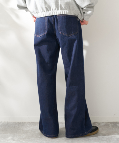 B.C STOCK（ベーセーストック）の「12.5 oz デニム J/W 5PKT（その他パンツ・メンズ・ネイビー/ダークブルー/ブラック・MEDIUM/X-LARGE/LARGE）」の15枚目の写真