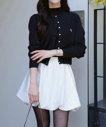 ACYM（アシーム）の「ポイントロゴマシュマロカーディガン（カーディガン/ボレロ）」