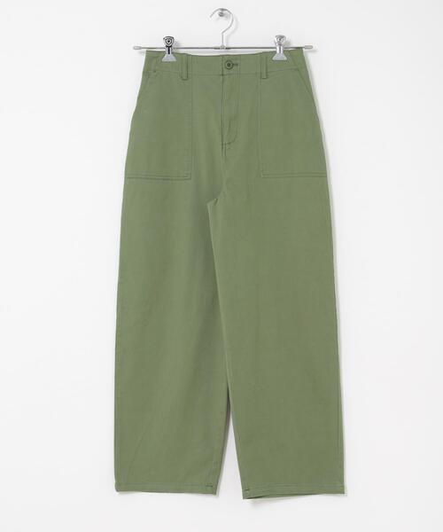 ITEMS URBANRESEARCH（アイテムズ アーバンリサーチ）の「ストレートベイカーパンツ（その他パンツ・レディース・ベージュ/カーキ・FREE）」の10枚目の写真